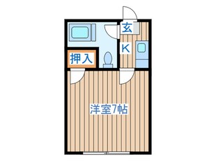 ひかりハイツの物件間取画像